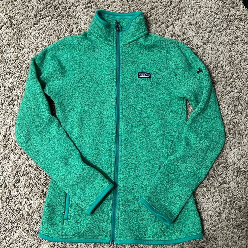 Patagonia Sweater Jacket XS green